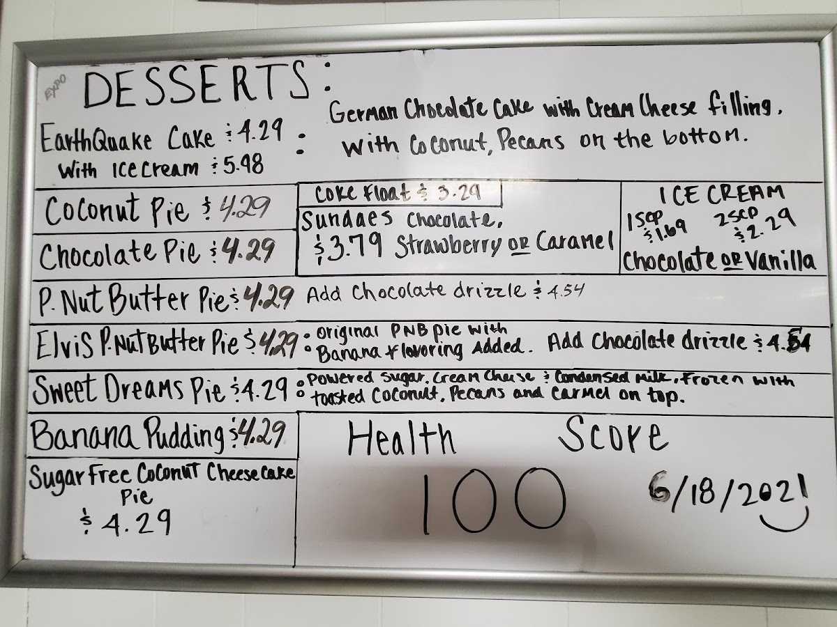 Menu Becky's Grocery And Grill-5